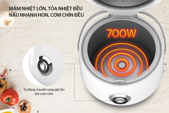 Mâm nhiệt lớn Sunhouse SHD8606 giúp nấu siêu nhanh